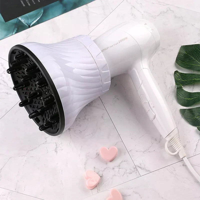 Universal Hair Diffuser for Blow Dryers | Curly Hair Styling