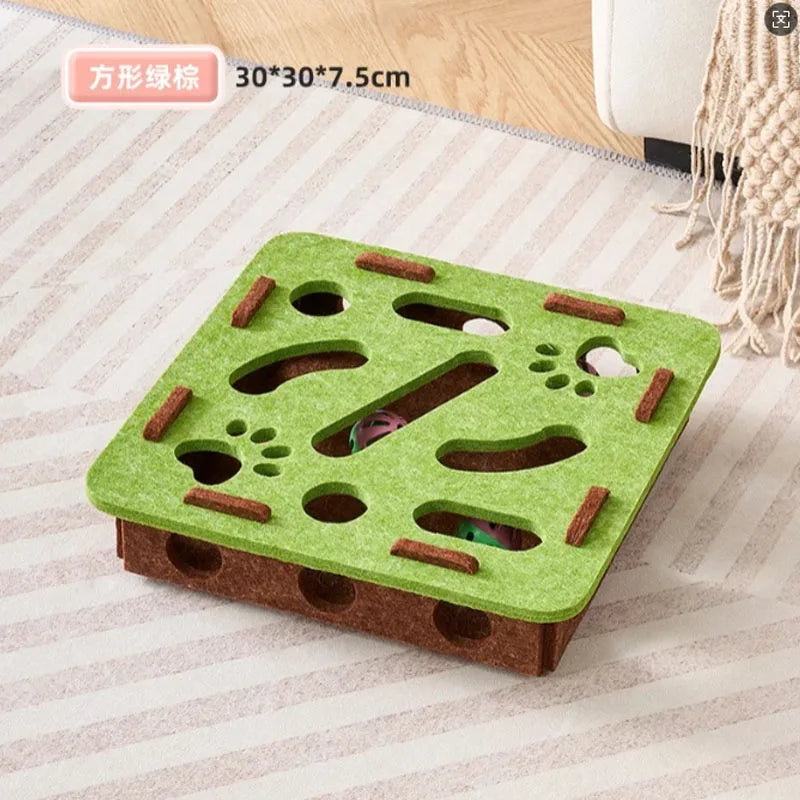 Sisal Cat Scratching Post & Interactive Kitten Toy