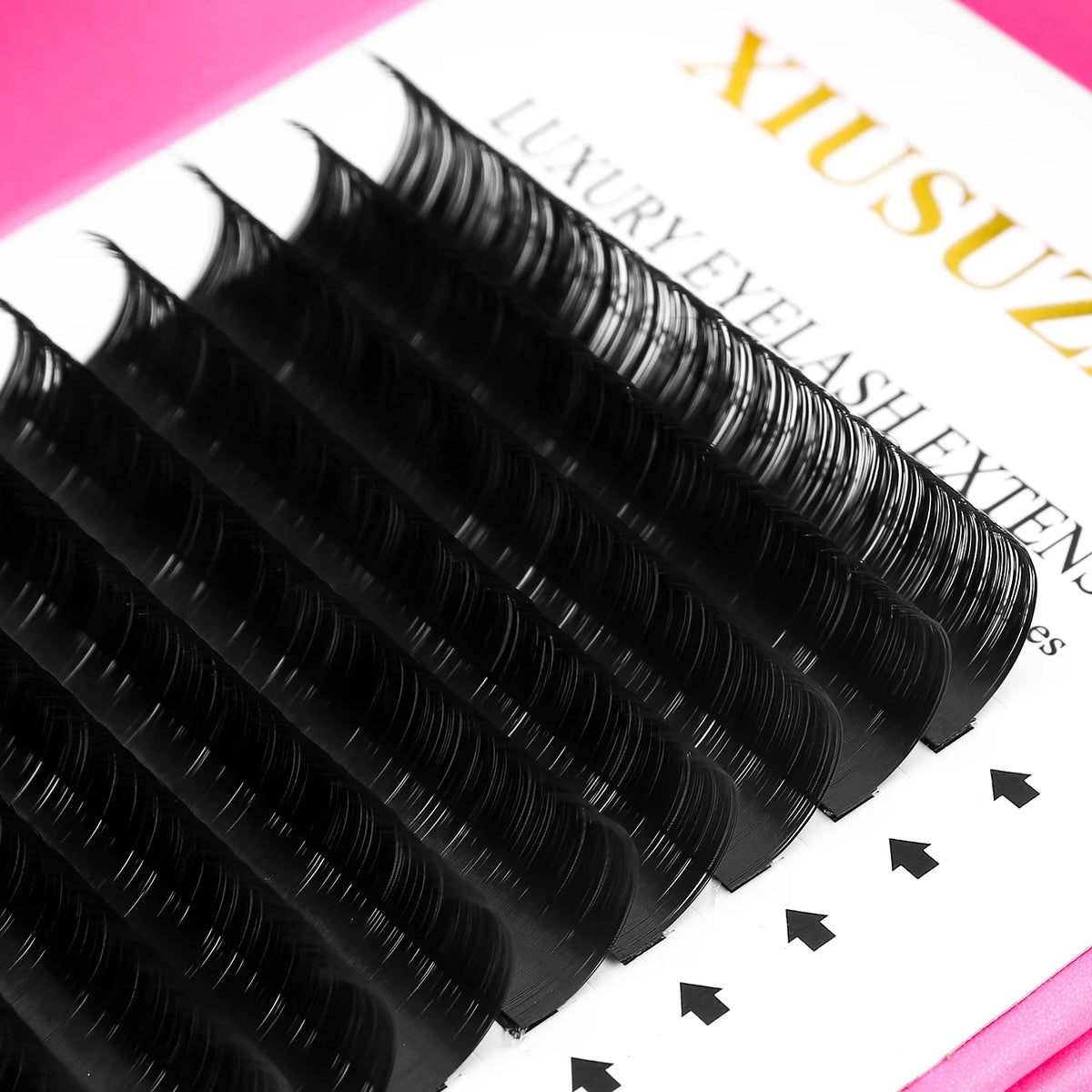 XIUSUZAKI Soft Matte Black Classic Individual Lash Extensions