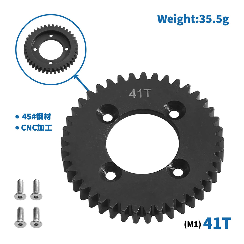 45# Steel Gearbox Main Gear 39T/40T/41T – LOSI 1/10 LOS03028
