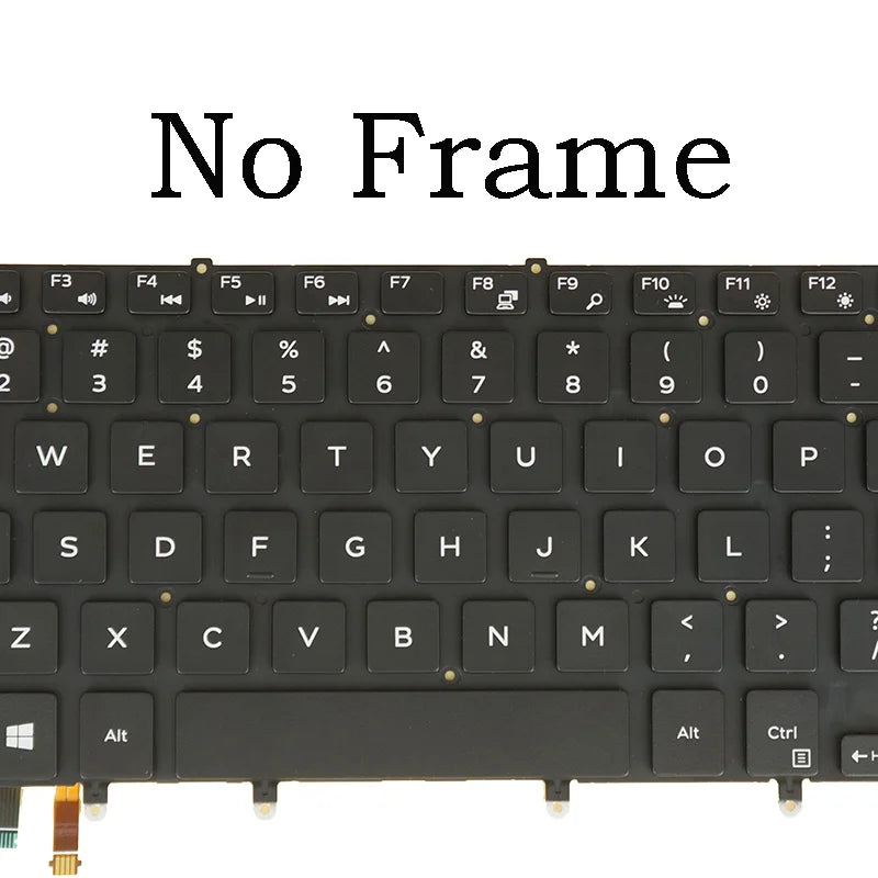 Backlit Keyboard for Dell Precision 5510 5520 5530 5540 – Multi-Layout