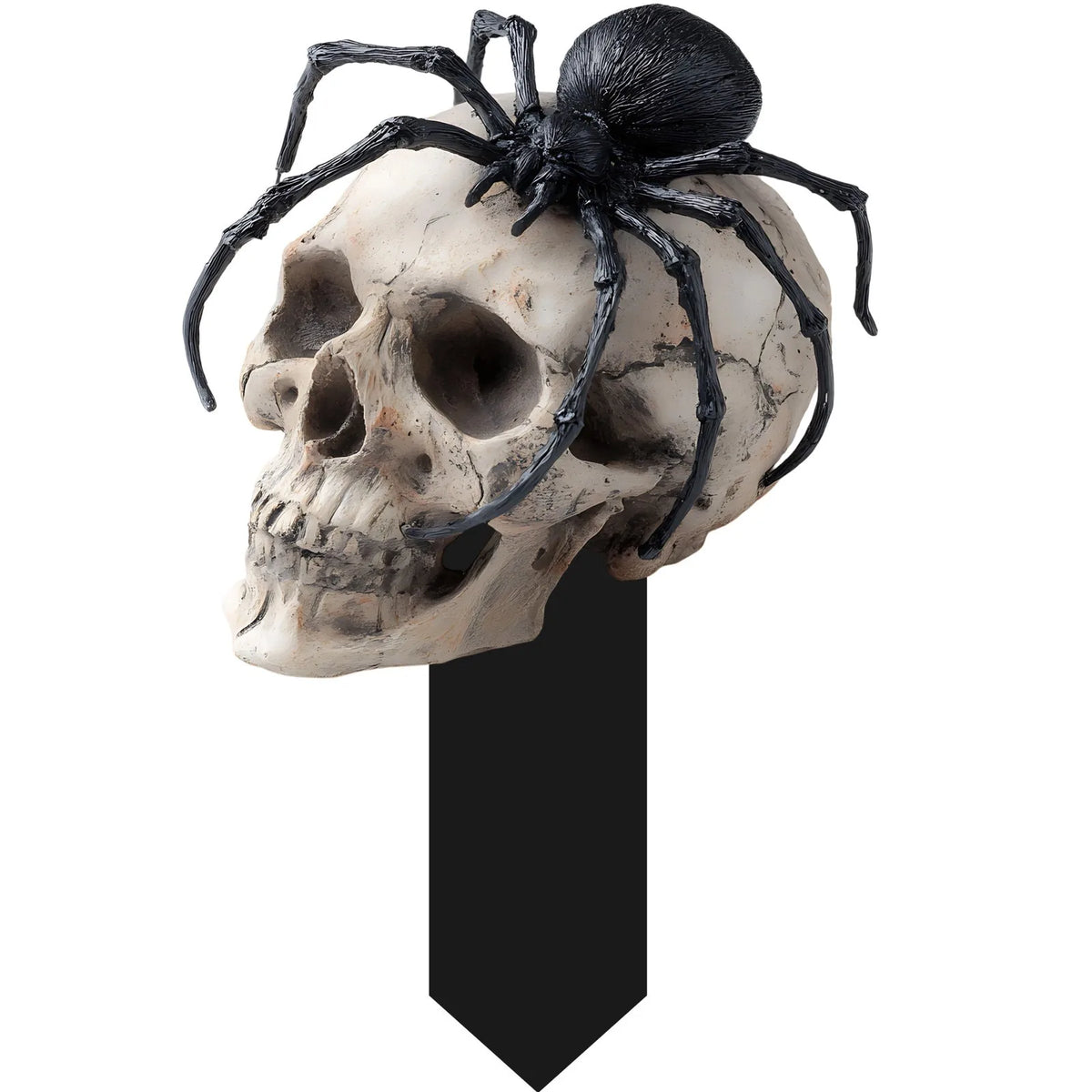 Zombie Skull Stake Halloween Yard Decoration Horror Prop