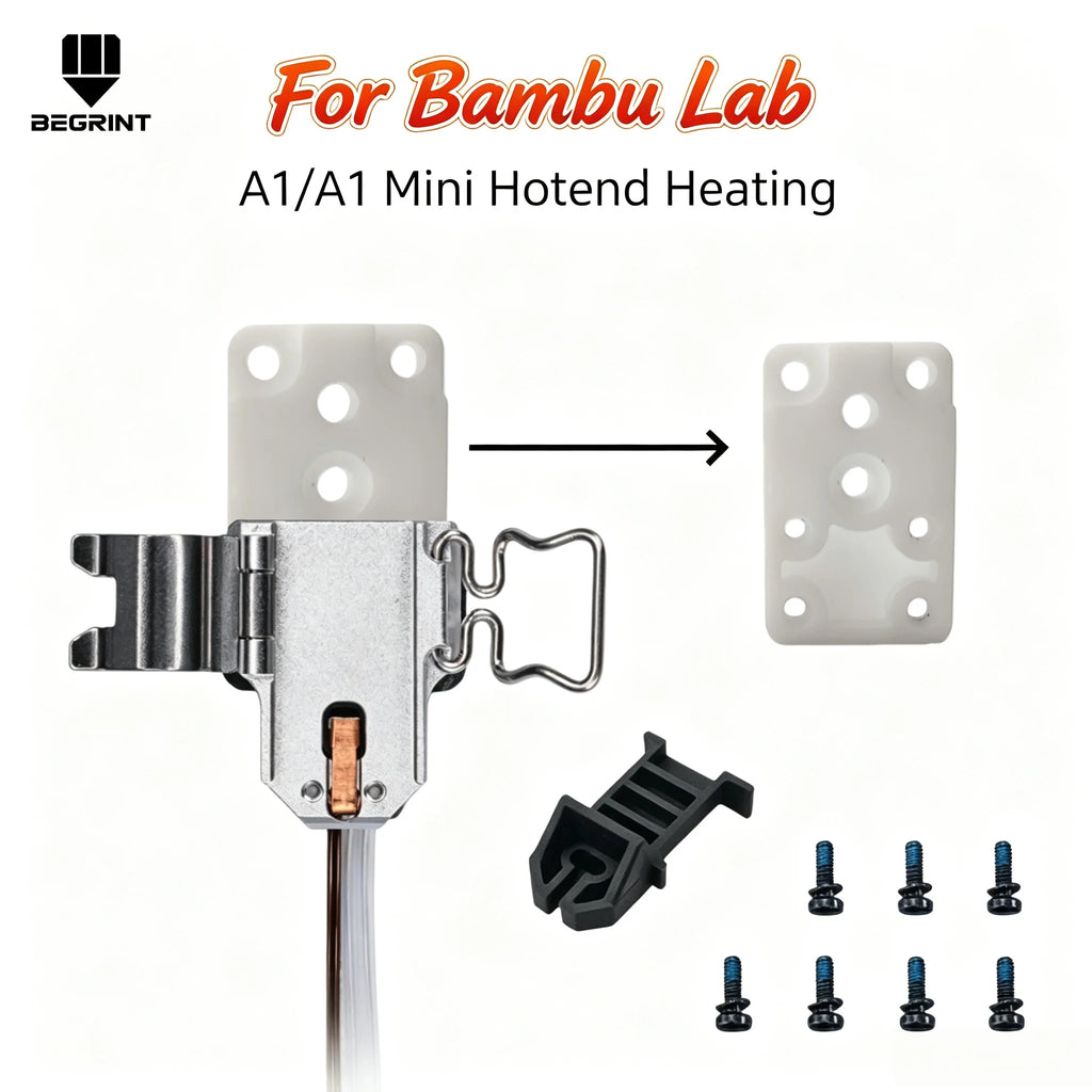 Upgraded Hotend Heating Kit for Bambu Lab A1 & A1 Mini