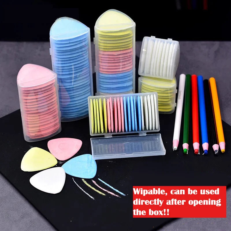 Erasable Tailor's Chalk Set – Fabric Marking for Sewing & Quilting