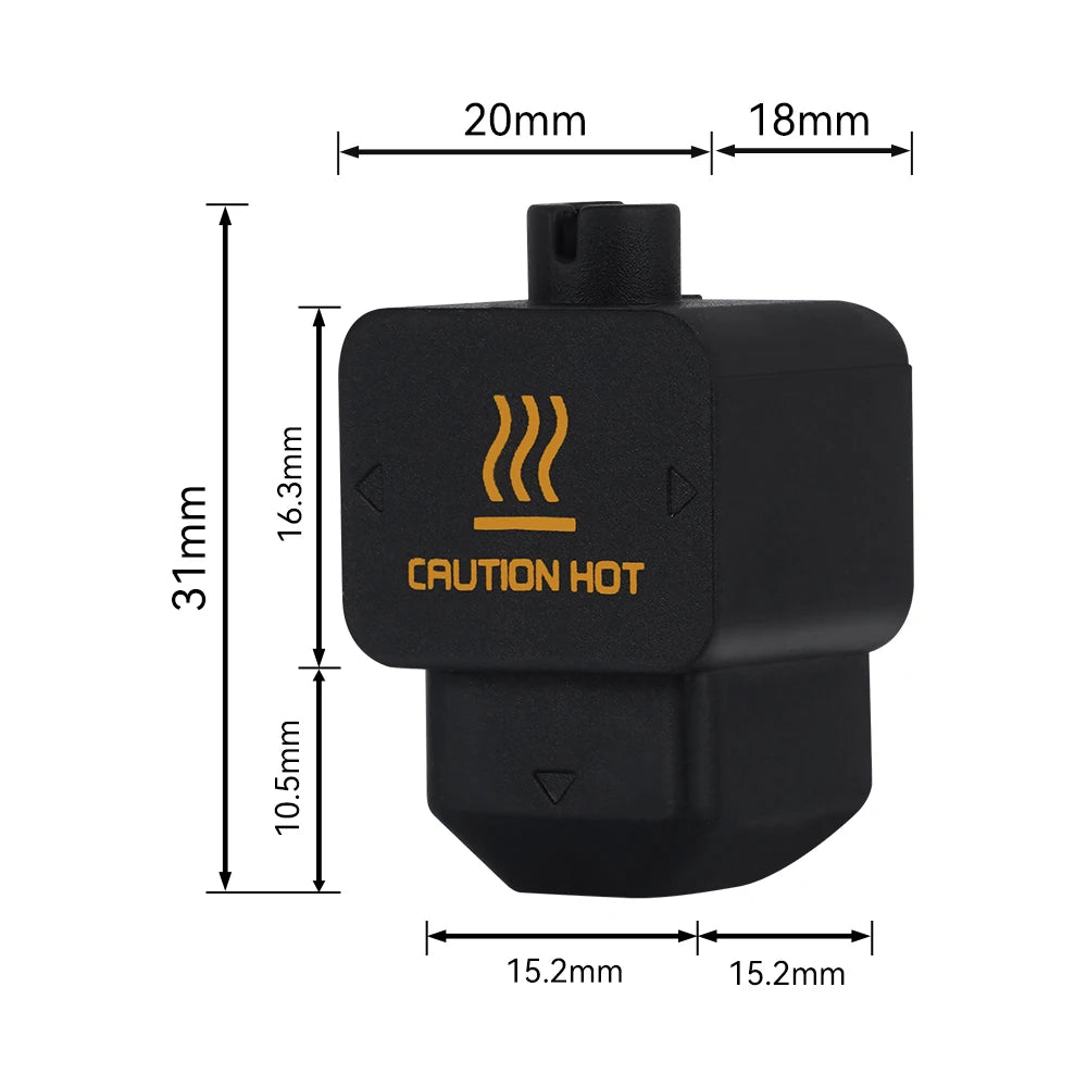 H2D Hotend Nozzle Kit for Bambu Lab – 0.2/0.4/0.6/0.8mm