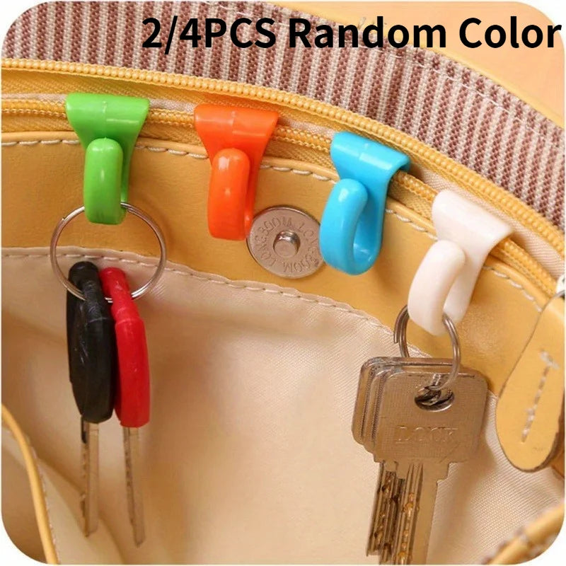 Key Clip Hook for Bag & Wallet – Anti-Lost Key Organizer