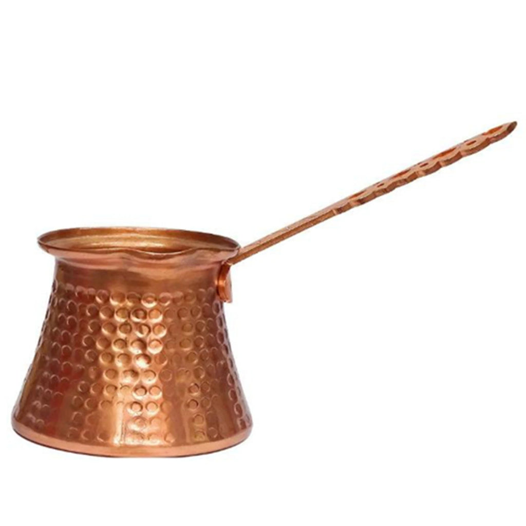 Turkish Copper Coffee Pot Cezve 320ml – 2-Pack | Metal Handle