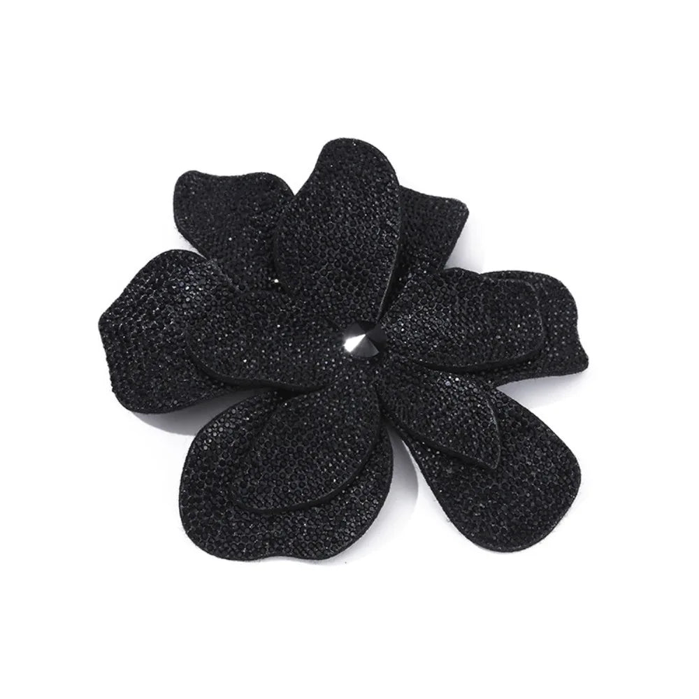 3D Rhinestone Flower Sew-On Applique Patch | DIY Craft
