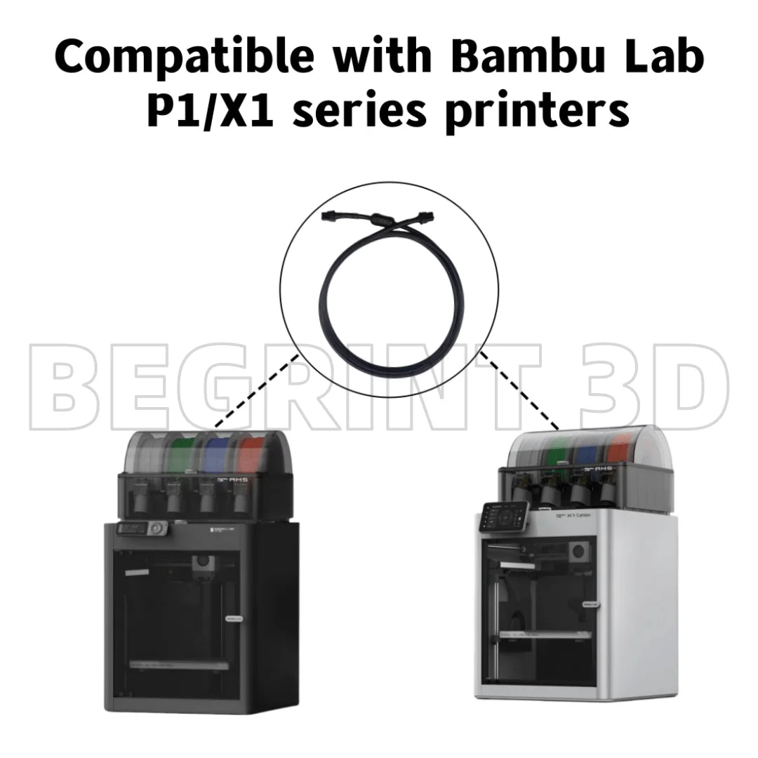 Bambu Lab X1/P1 6-Pin AMS HUB Data Cable 1.5M – BEGRINT