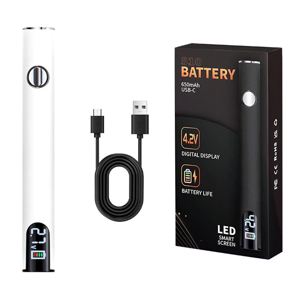 Portable 510 Electric Soldering Iron USB-C Rechargeable 650mAh