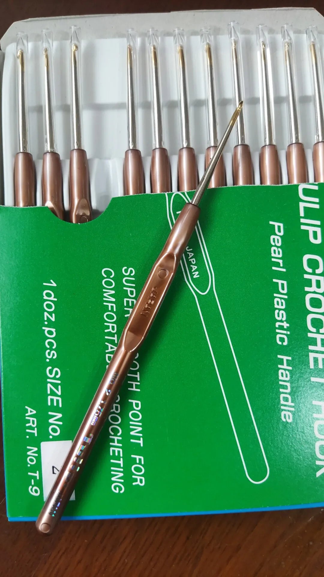 Tulip Hiroshima Irish Lace Crochet Hook Set – Plastic Handle