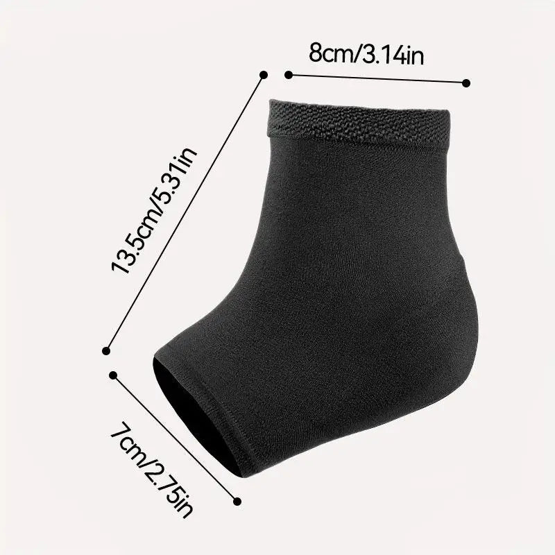 Moisturizing Silicone Heel Socks – Dry & Cracked Heel Care