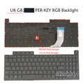 AZUBAY RGB Keyboard for ASUS ROG Strix G731GT G731GU UK/EU