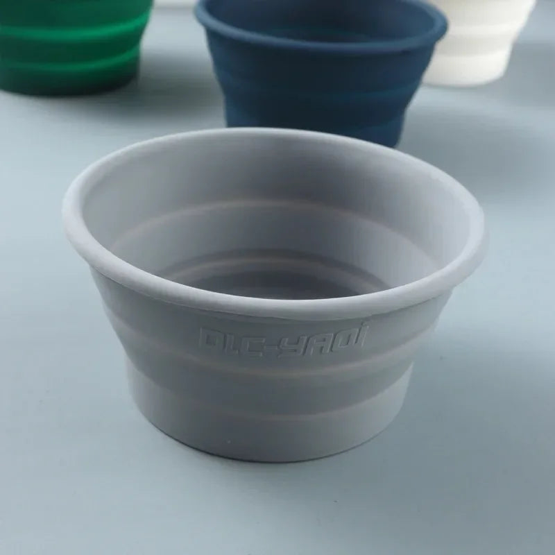 Yaqi Collapsible Silicone Shaving Bowl – Portable Travel Men's