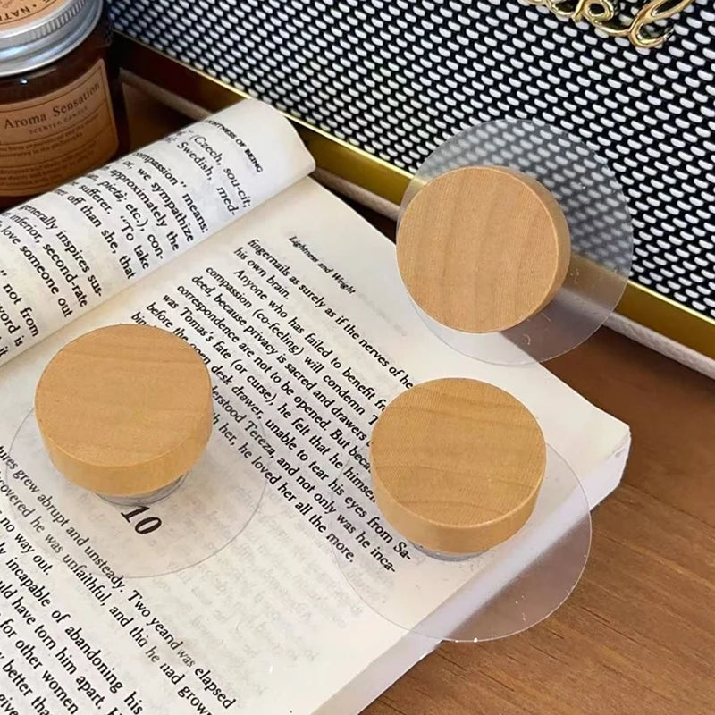 Self-Adhesive Wooden Wall Hooks – No-Drill Hat & Coat Rack