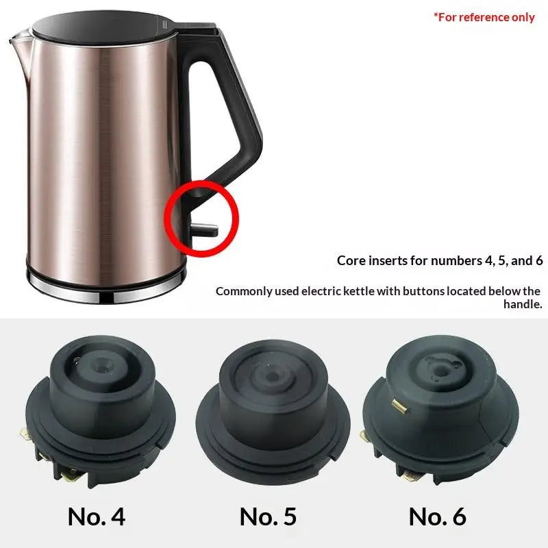 Electric Kettle Base Replacement Thermostat Connector Switch 2-Pack