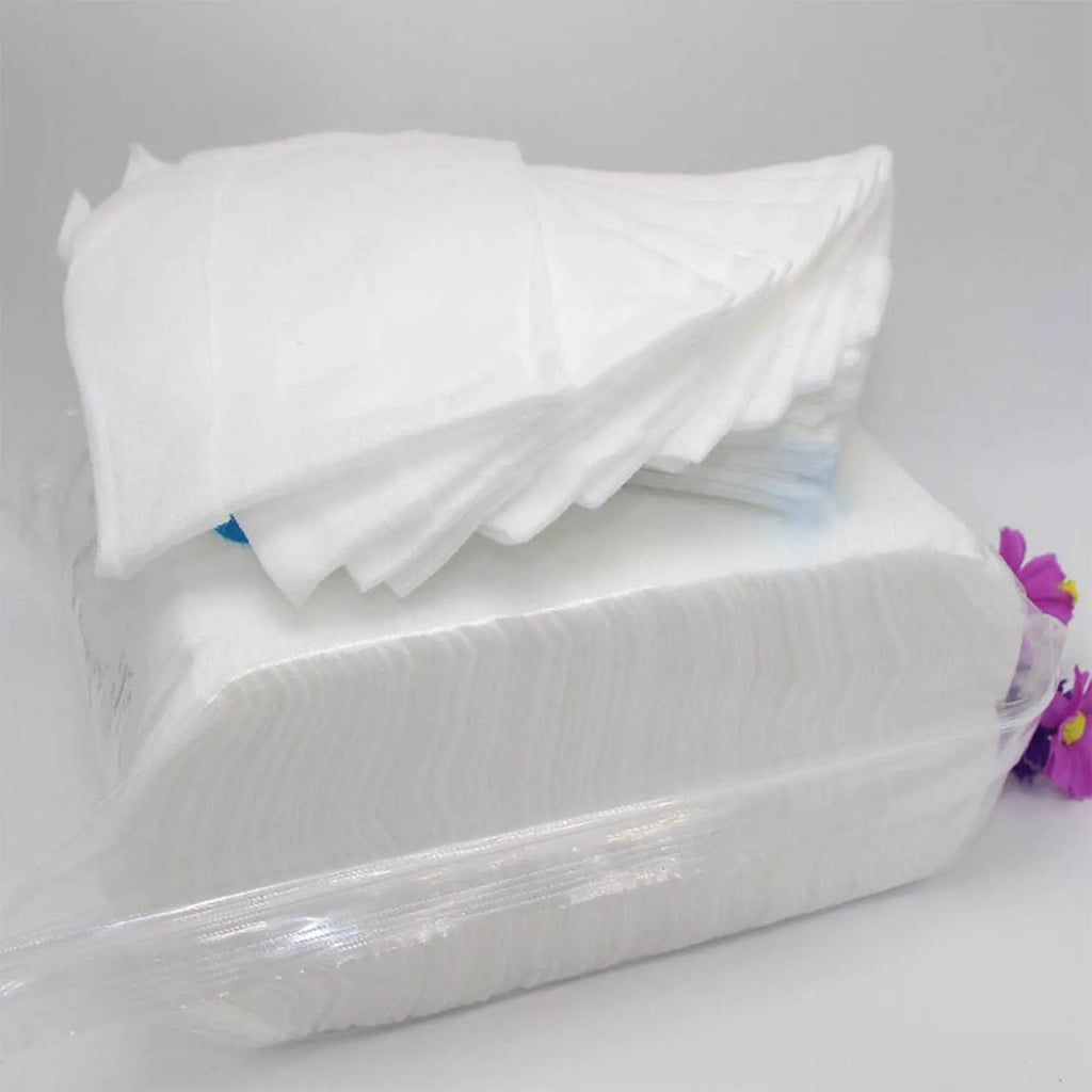 100-Pack Microfiber Dust Removal Mop Pads – Wet & Dry Floor Wipes