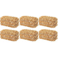 Mini Hay Bales Decor Set of 6 – Rustic Western Party Decoration
