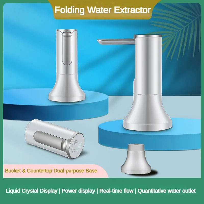 Electric Water Gallon Pump USB Rechargeable Auto Dispenser