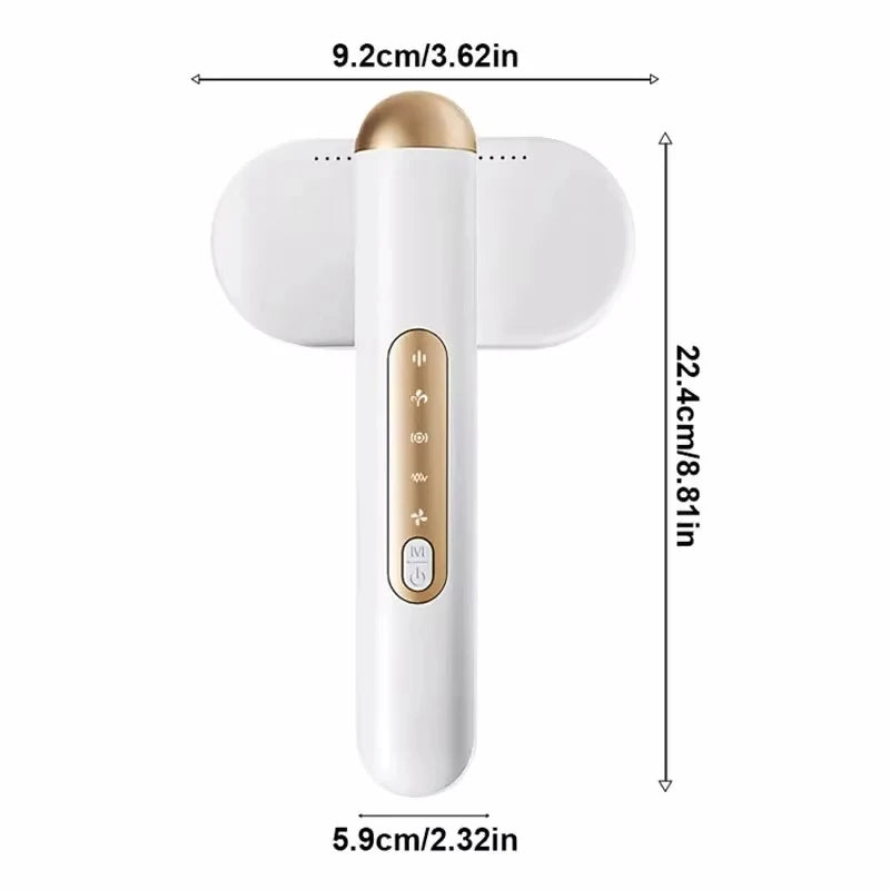 Double Head Electric Fabric Shaver & Lint Remover USB Rechargeable