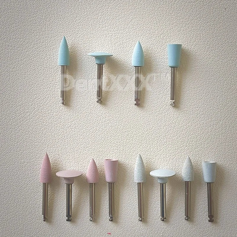 12-Pc Silicone Rubber Polishing Kit – Coarse Medium Fine Heads