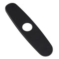 304 Stainless Steel Faucet Deck Plate Matte Black 10 Inch