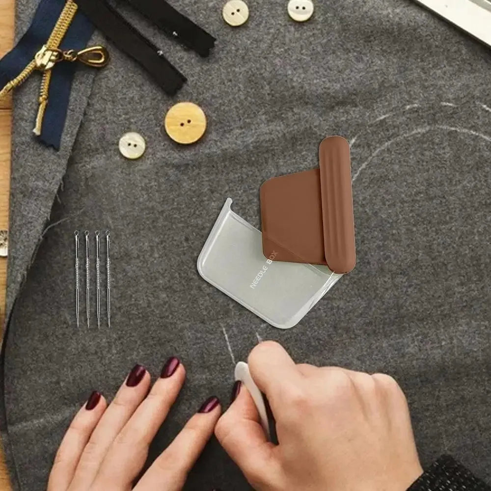 Magnetic Sewing Needle Case – Embroidery & DIY Storage Box