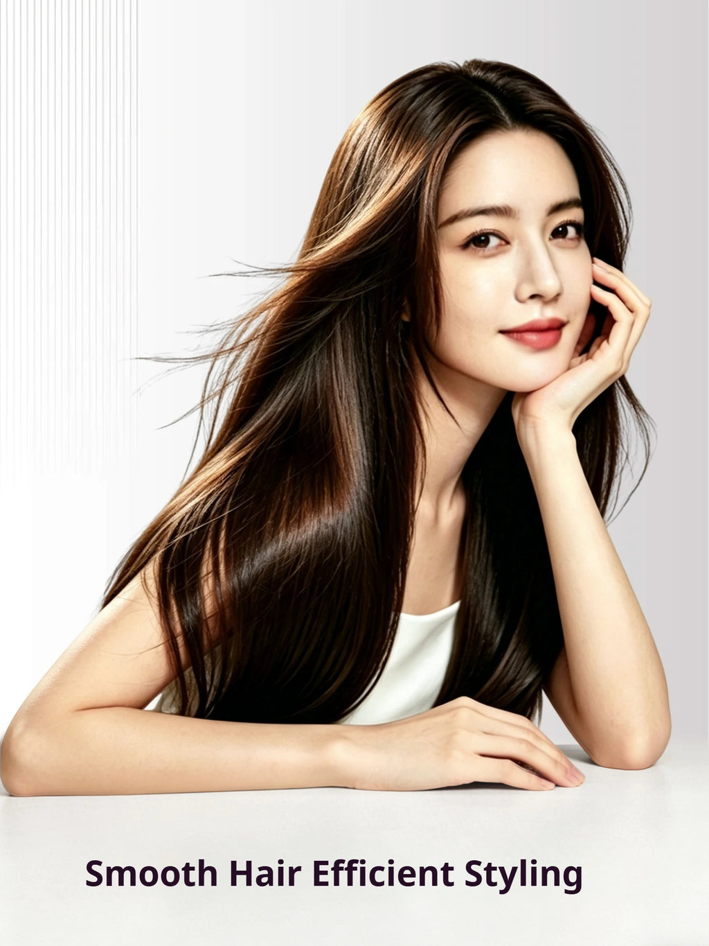 Cold Mist Hair Straightener – 3-in-1 Ionic Flat Iron
