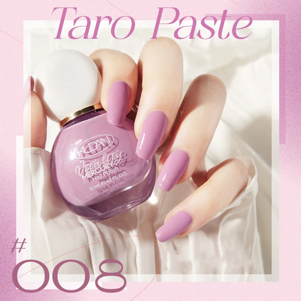 12ml Peelable Water-Based Nail Polish – Quick Air Dry & High Gloss