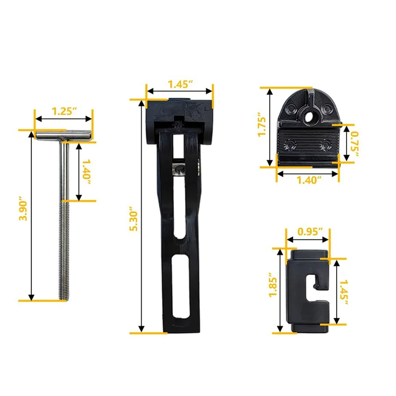 Tonneau Cover Install Kit – Tri-Fold & Quad-Fold Hard Covers