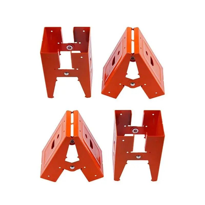 Steel Sawhorse Bracket Clips 4-Pack – Woodworking Support