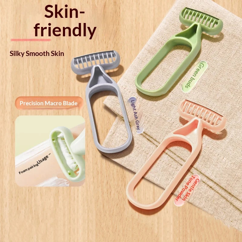 Women's Manual Body Razor – Safe Guard Hair Removal Shaver