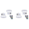 VIBE Wireless Dimmable LED Spotlights 4-Pack – Rotatable Wall Light
