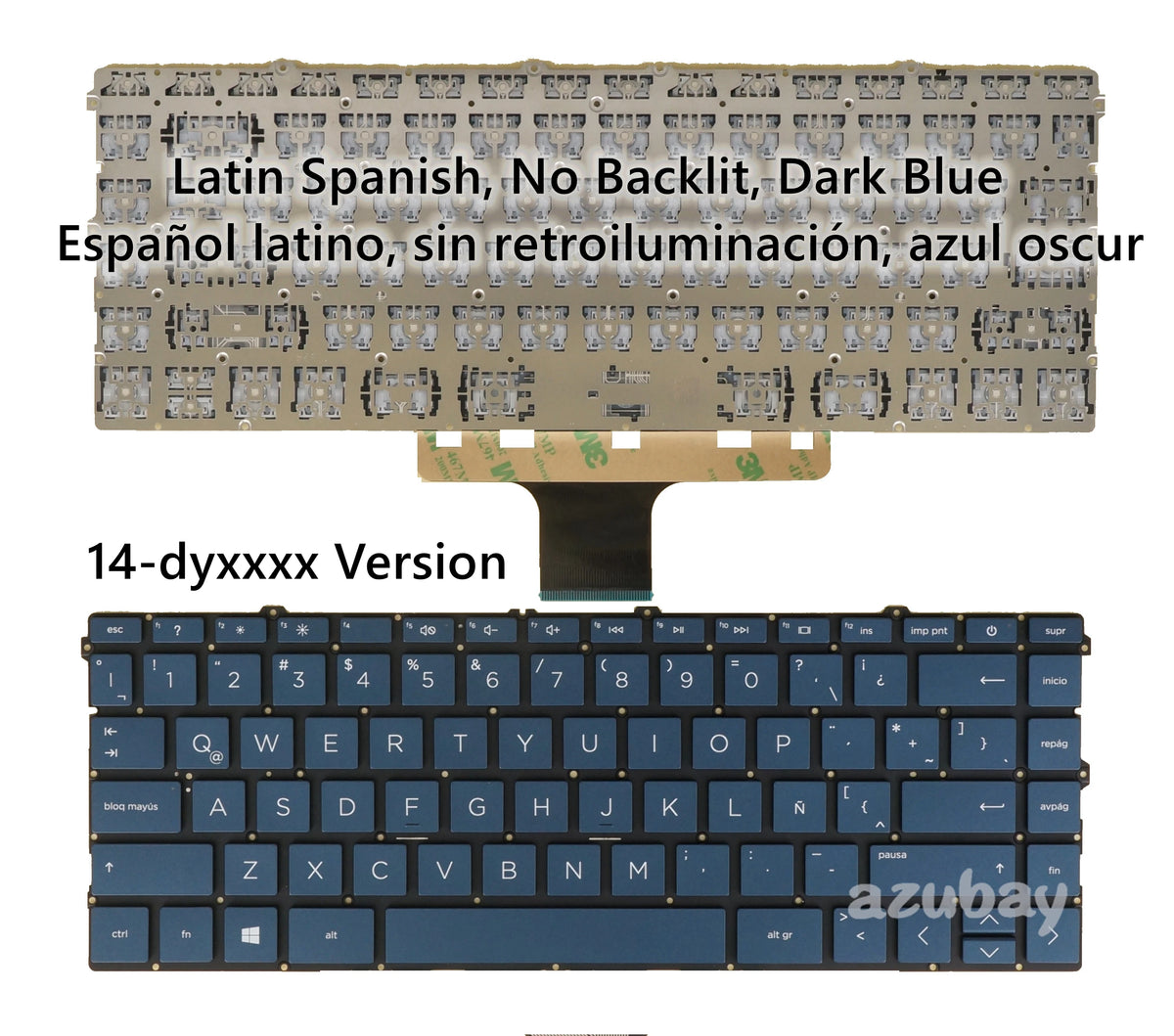 HP Pavilion 14-dy0000 Latin Spanish Replacement Keyboard