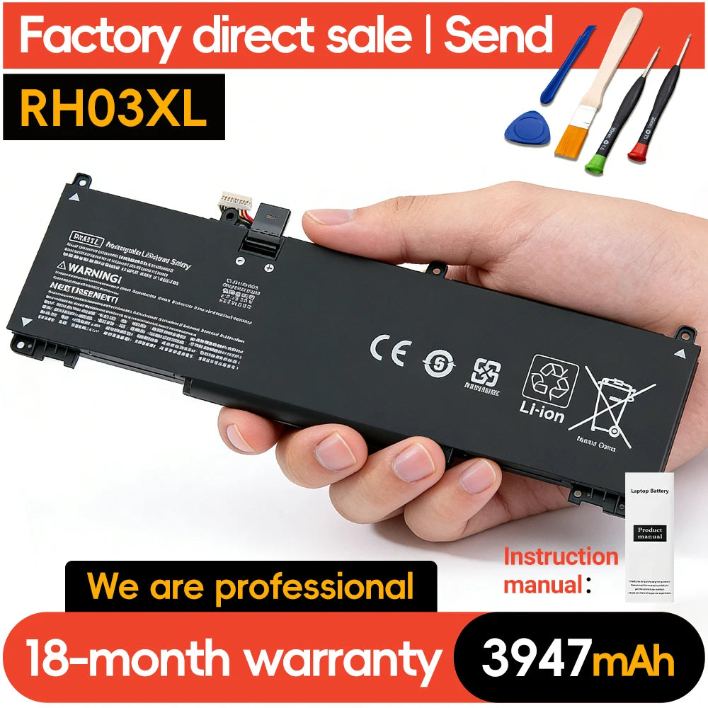 SUOZHAN RH03XL 45Wh Battery for HP ProBook 430 440 450 G8