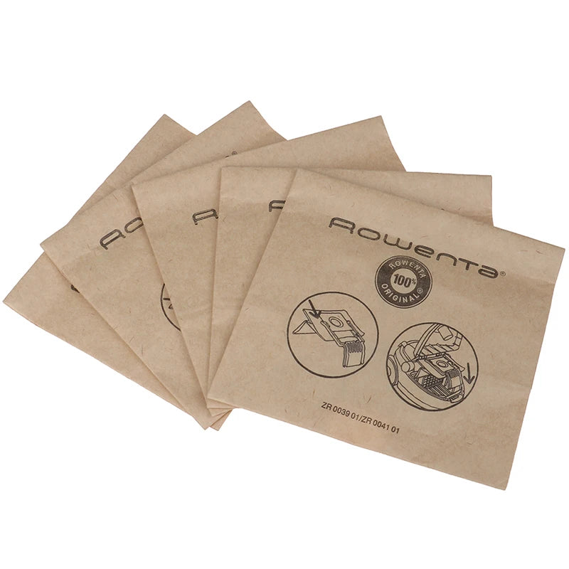 5-Pack Universal Vacuum Cleaner Replacement Paper Dust Bags