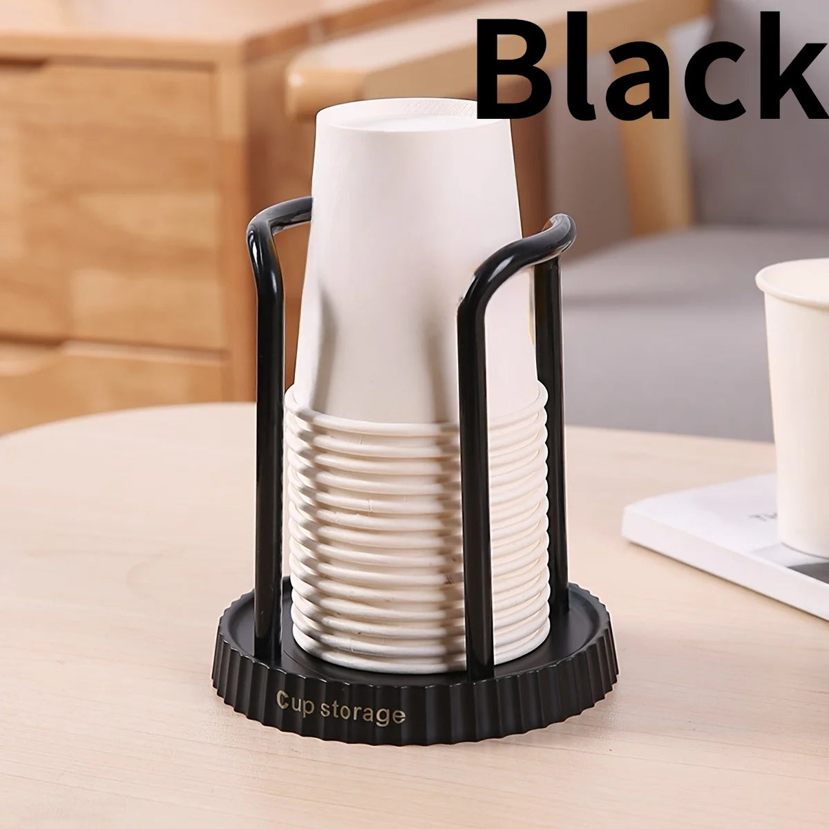 Multi-Functional Disposable Cup Dispenser & Holder Organizer