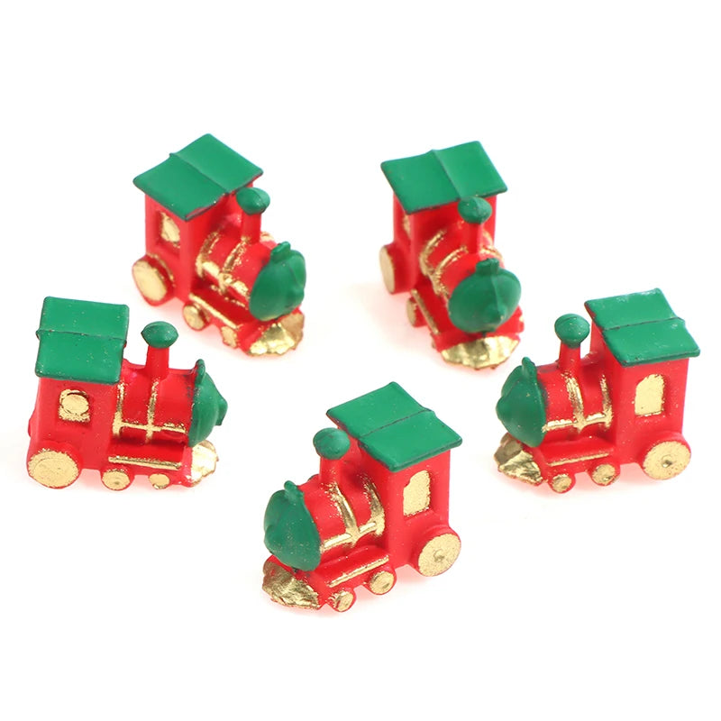 1:12 Dollhouse Miniature Train Model Decor Accessory