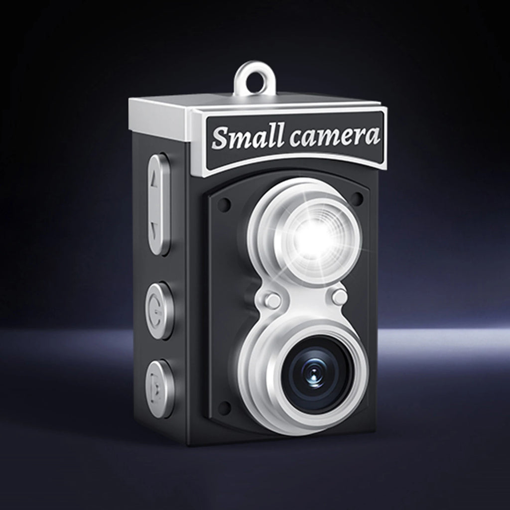 Retro 1080P HD Mini Camera with Flash & 1.14" Screen | 8.6MP