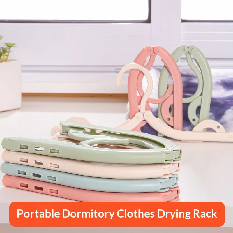 Portable Folding Travel Hangers – Windproof Non-Slip PP Plastic