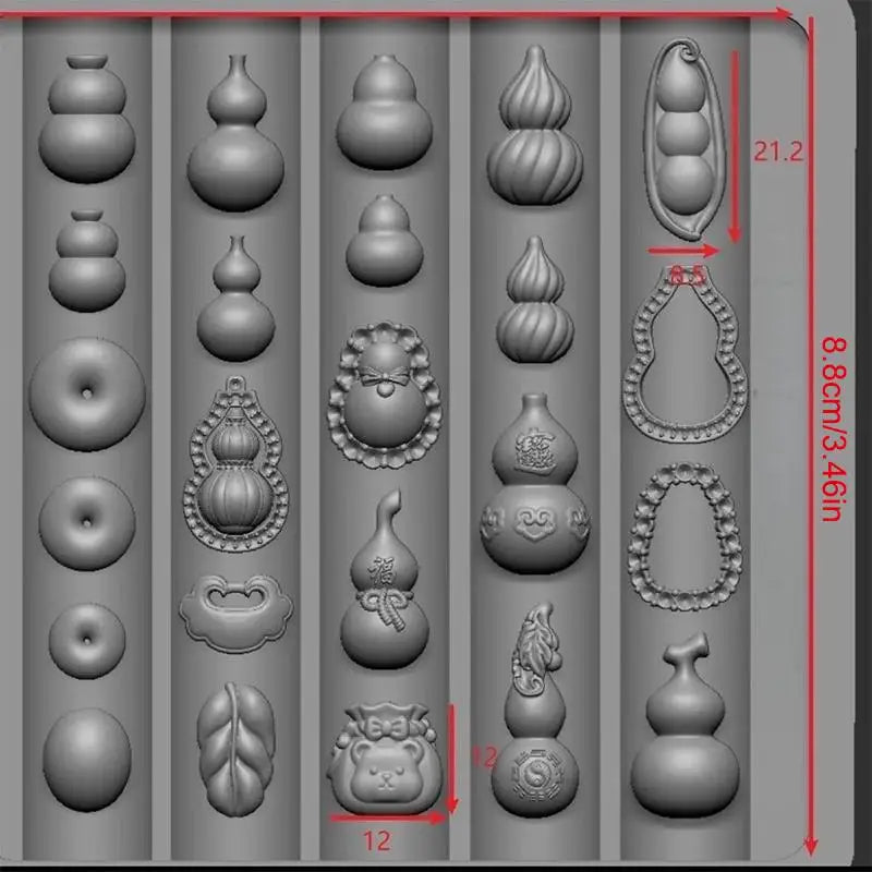 3D Flower Silicone Nail Art Mold – DIY Manicure Template