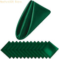 12-Pack Satin Cloth Table Napkins 50cm – Elegant Reusable Set
