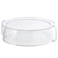 Clear Microwave Splatter Cover with Handle – Transparent Lid