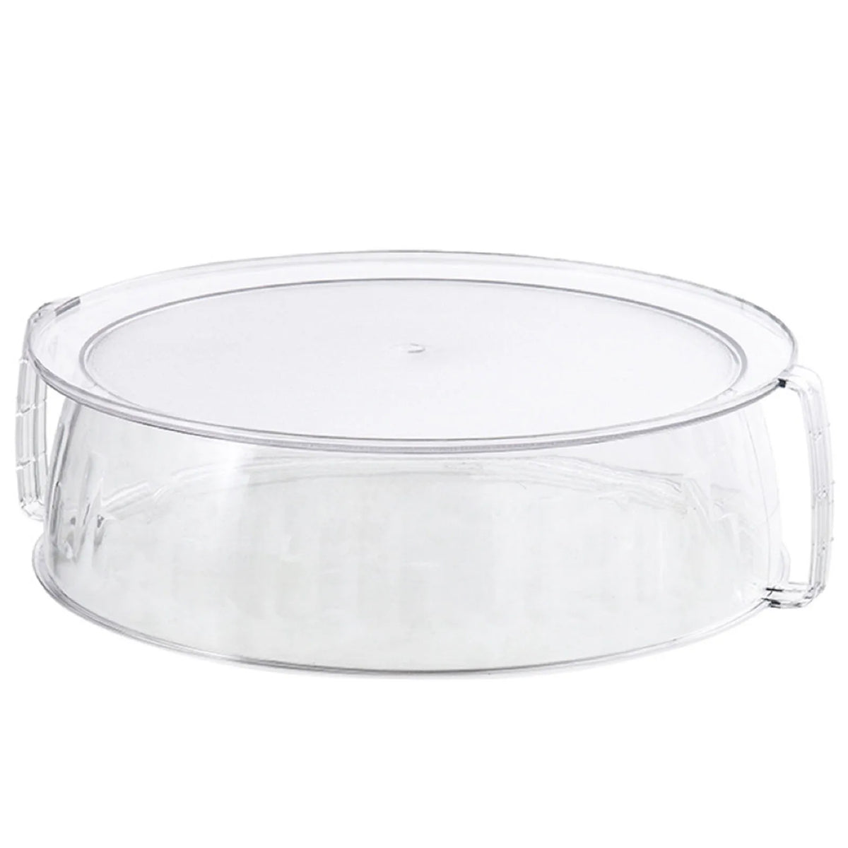 Clear Microwave Splatter Cover with Handle – Transparent Lid