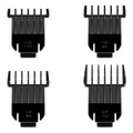 4-Pack Snap-On Guide Combs for Andis T-Blade D3 D7 D8 Trimmers
