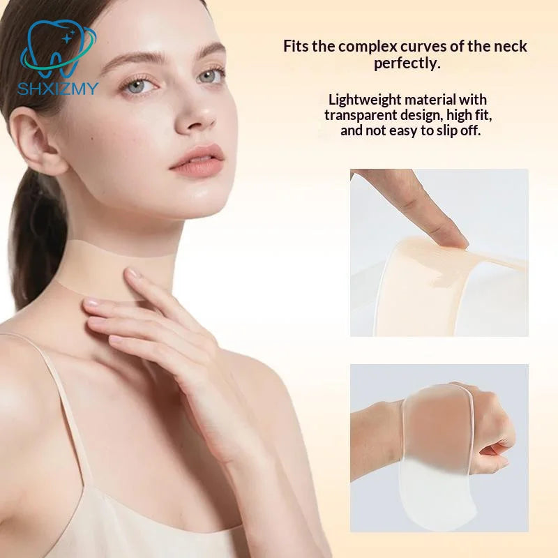 Silicone Anti-Wrinkle Neck Patches – Reusable Smoothing Pads