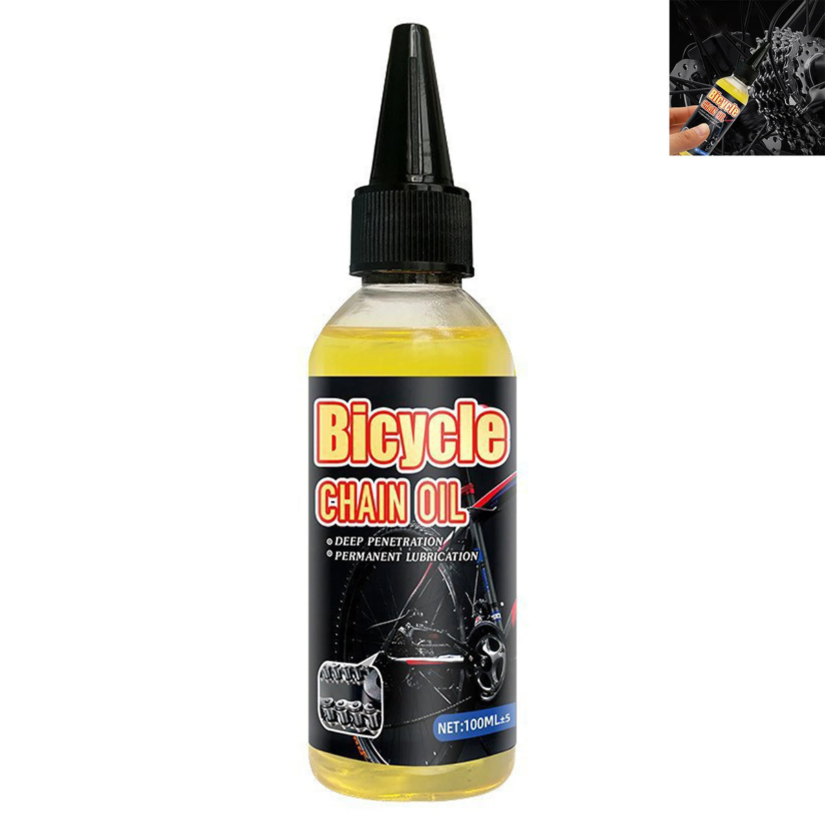 100ml Bicycle Chain Lube Oil – Long-Lasting Bike Lubricant