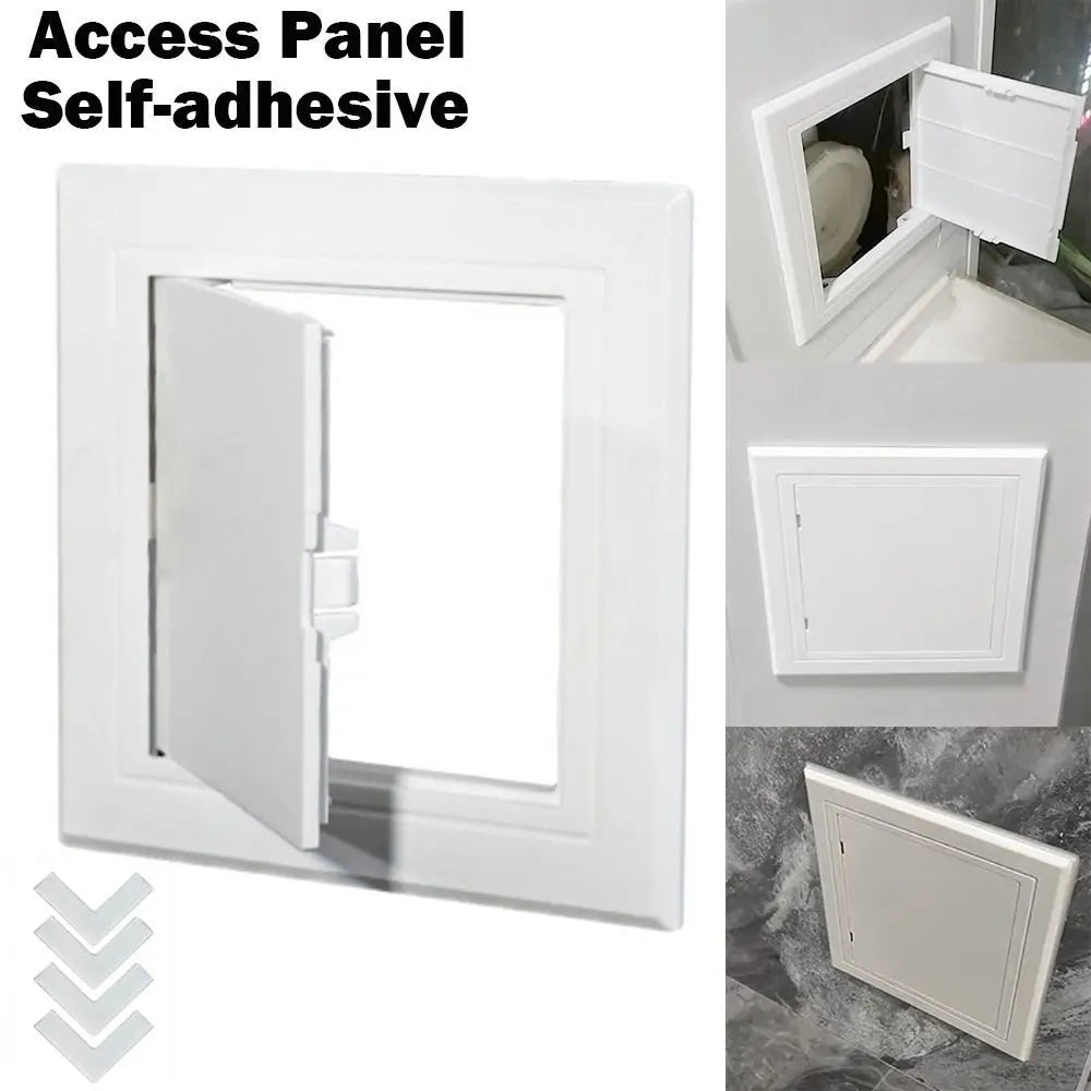 White ABS Hinged Access Panel – Wall & Ceiling Inspection Hatch