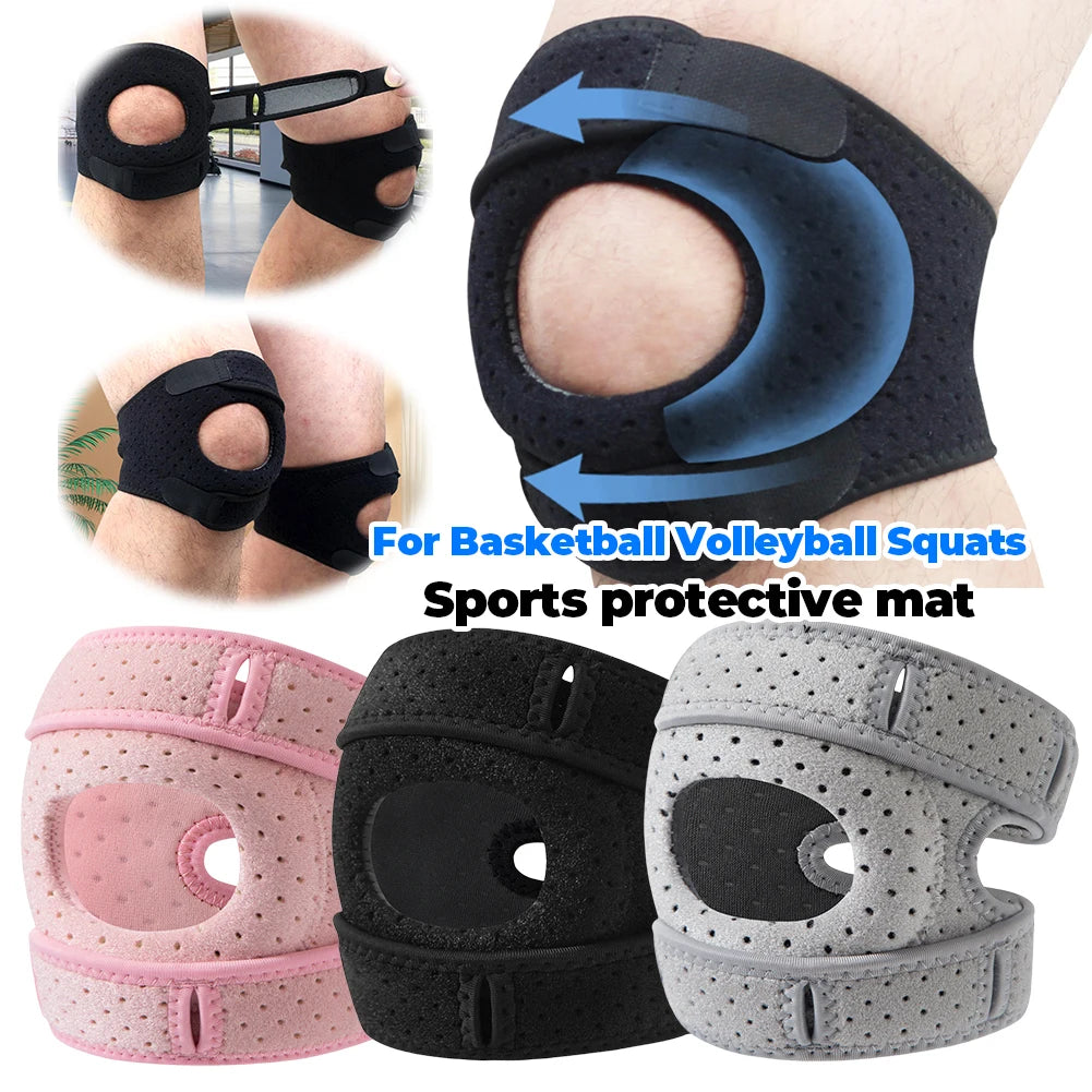 Adjustable Patella Knee Support Strap – Breathable Brace