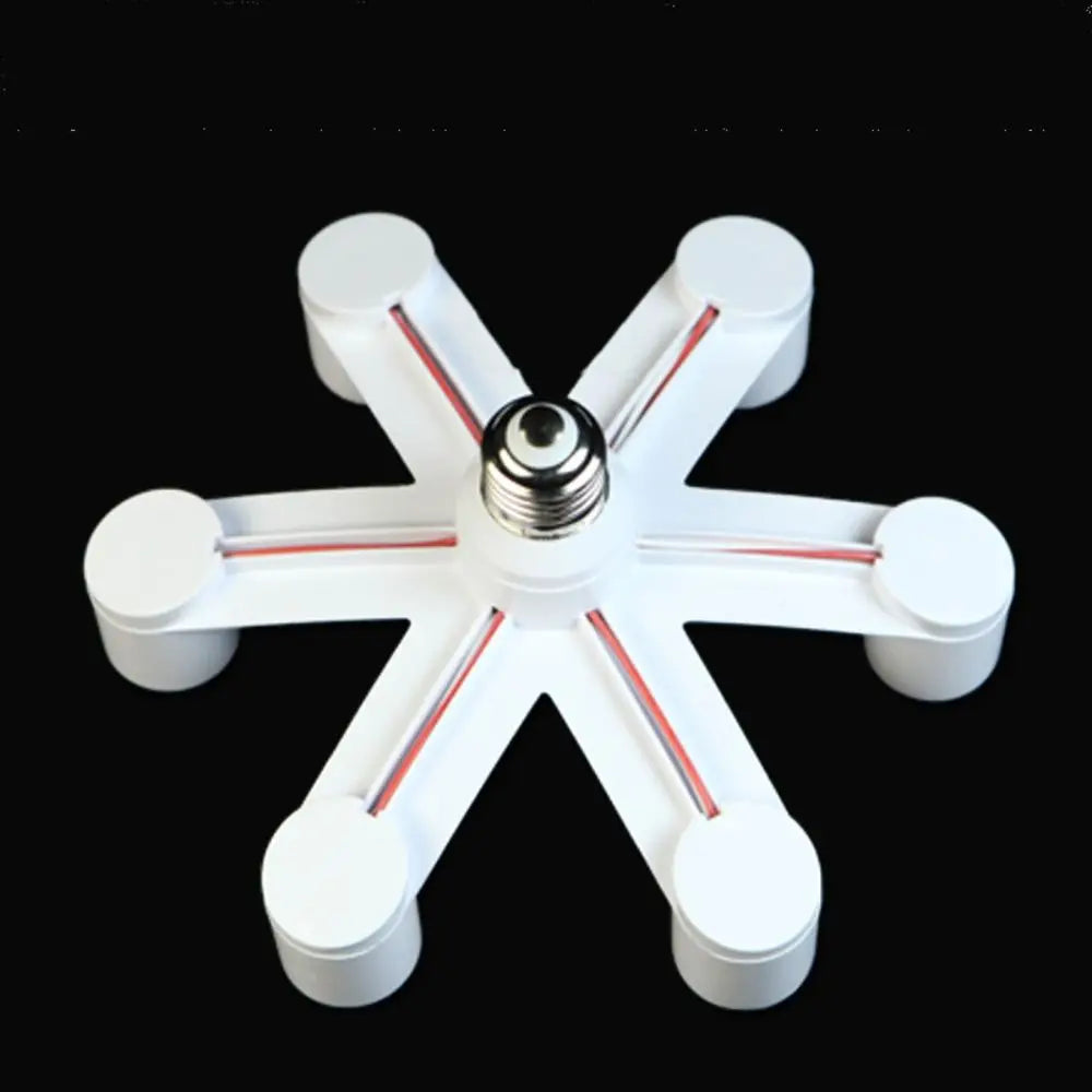 E27 Multi-Socket Lamp Splitter – 3/4/5 Bulb Holder Adapter